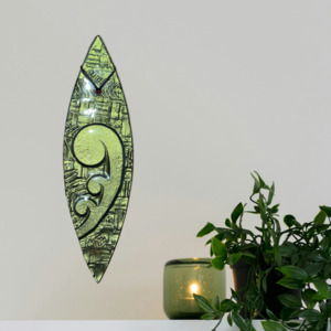 Glass Wakas: Small Waka Koru