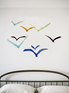 Multicolour Sea Birds