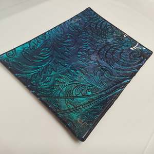 Rectangular Platter - Anaglypta Swirl