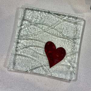 Copper Heart Conformity - Small Square