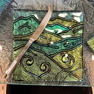Square Platters: Landscape Platter - Small Square 20cm