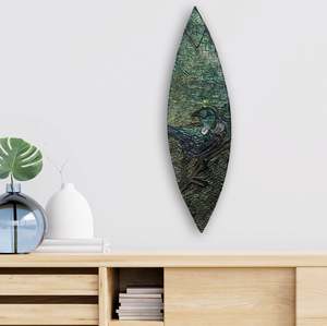 Nz Native Birds: Tui - Wall Art - Multi Coloured