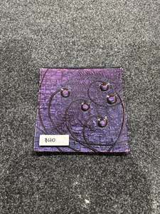 Garage Sale: Garage Sale Twilight Koru Fern 250sq Square Platter
