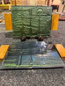 Garage Sale: Wooden Handle Platter