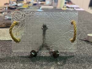 Garage Sale: Small Rope Handle - Clear