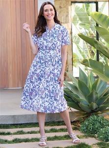 Short Sleeve Shirt Dress