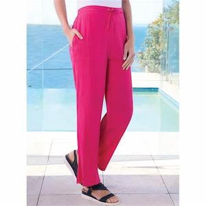 Relaxed Crinkle Pants