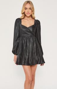 Bubble Hem Feature Dress