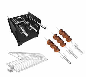 1 x BBQ SPIN A300 + 1 x Rotisserie Basket + 1 x BBQ Kebabs Carousel (including &hellip;