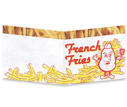 Dynomighty: French Fries - Dynomighty Tyvek Wallet