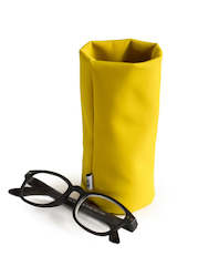 Tat Tat: Yellow Sacco Glasses Pouch