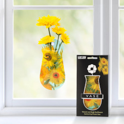 Van Gogh Sunflowers Suction Cup Vase - Modgy