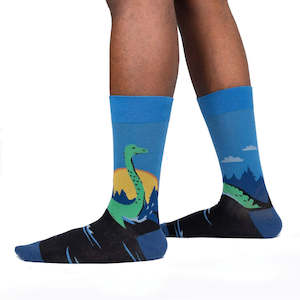 Men: Loch Ness - Men's Crew Socks - Sock It To Me
