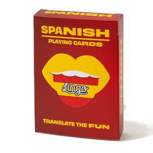 Lingo: Spanish Language Playing Cards - Lingo