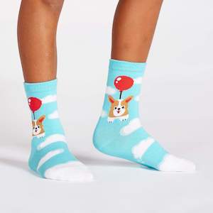 Sale Items: Pup Pup & Away - Junior Crew Socks Ages 7-10 - Sock It To Me