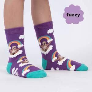Sale Items: Sloth Dreams - Youth Crew Socks Ages 3-6 - Sock It To me