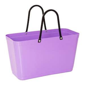 Hinza 1: Large Lilac Hinza Bag - Green Plastic