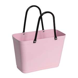 Products: Small Dusty Pink Hinza Bag - Green Plastic