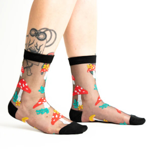 Sock It To Me 1: Made of Magic - Women's Sheer Crew Socks - Sock It To Me