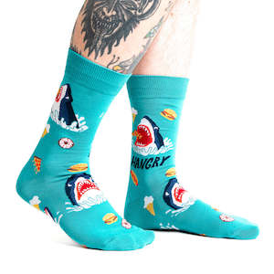 Hangry - Men's Crew Socks - Sock It To Me