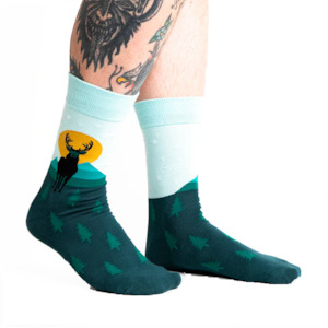 Sock It To Me 1: Star Buck - Men's Crew Socks - Sock It To Me