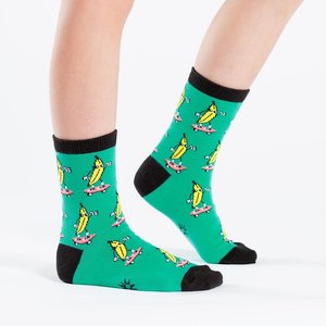 Peeling Out - Junior Crew Socks Ages (7-10) - Sock It To Me