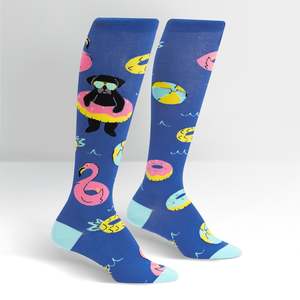Summer Puggin - Women's Knee High Socks - Sock It To Me