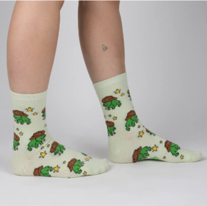 Yee Frog! - Women's Crew Socks - Sock It To Me