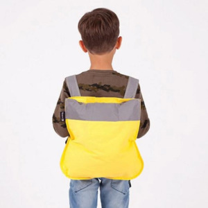 Notabag Bag/Backpack Kids 'Yellow' Reflective Strap
