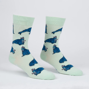 And I Will Walrus Love You - Women's Crew Socks - Sock It To Me
