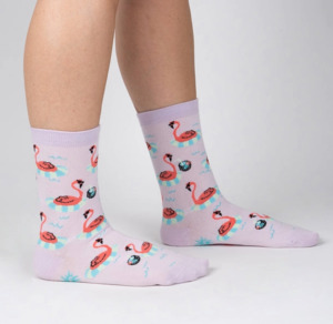 New Arrivals: Party Like a Flock Star - Women's Crew Socks - Sock It To Me