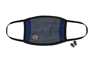 Kids: Sock it to Me - Face Mask: Indigo Blue (Youth)