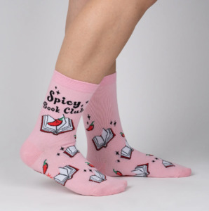 Spicy Book - Women's Crew Socks - Sock It To Me