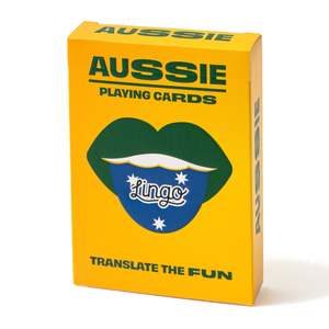 Lingo: Lingo Language Playing Cards - Aussie Slang