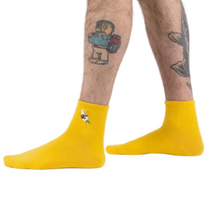 Bee Mine - Quarter Crew Socks - Sock It To Me