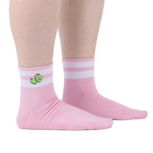 Products: Olive You! - Quarter Crew Socks - Sock It To Me
