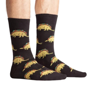 Tacosaurus - Men's Crew Socks - Sock It To Me