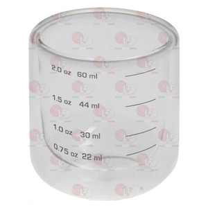 Espresso / Coffee Measuring Glass - double wall - 22 / 30 / 44 / 60 mL