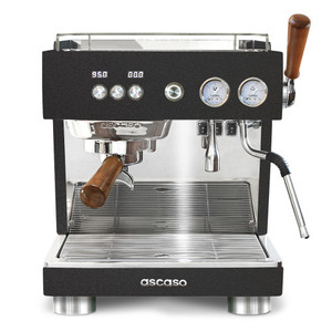 Products: ASCASO BABY T PLUS Double Boiler PID 2.5L Espresso Coffee Machine - MATTE BLACK