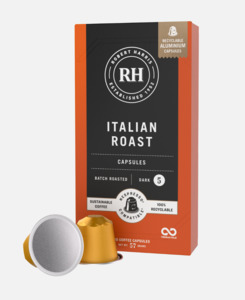 Fresh Coffee: Robert Harris Italian Coffee Capsules -10pk
