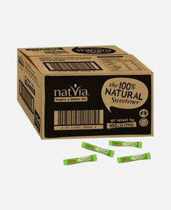 Sweeteners: Natvia Natural Sweetener Sticks 500 x 2g