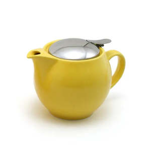 Coffee Machines Grinders: Zero Teapot 450ml Yellow Pepper