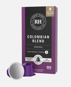 Robert Harris Colombian Coffee Capsules -80pk