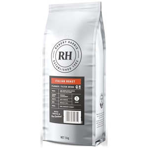 Fresh Coffee: Robert Harris Italian Roast Plunger/Filter - 1kg