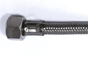 Hose Braided Stainless Steel 3/8 150cm