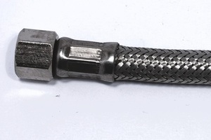 Hose Braided Stainl.Steel 1/8 27cm