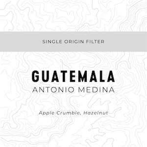 Premium Single Origin: Guatemala Antonio Medina