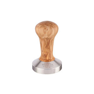 Barista Accessories: Motta Wood Handle Tamper
