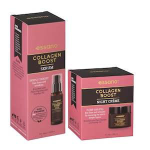 Collagen Boost: Fine Lines' Collagen Boost Serum and Night Crème Bundle