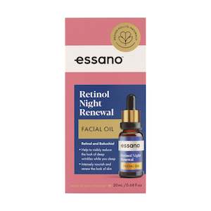 Skincare For Fine Lines: Retinol Night Renewal Facial Oil